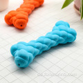 Blaues Gummi-Hundekauspielzeug